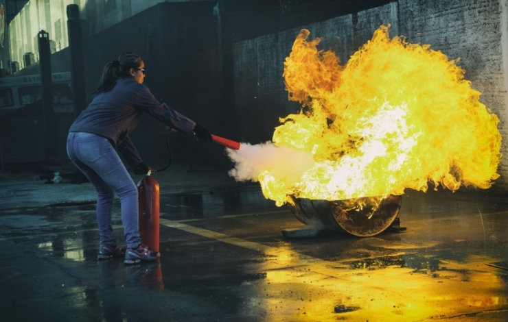 Arbeitsschutz: Richtiges Verhalten im Brandfall